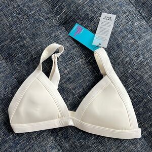 NWT One One Swim Kameron Bikini Top